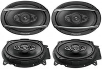 Thumbnail for 2 PAIRS PIONEER TS-A6960F 450W MAX 6