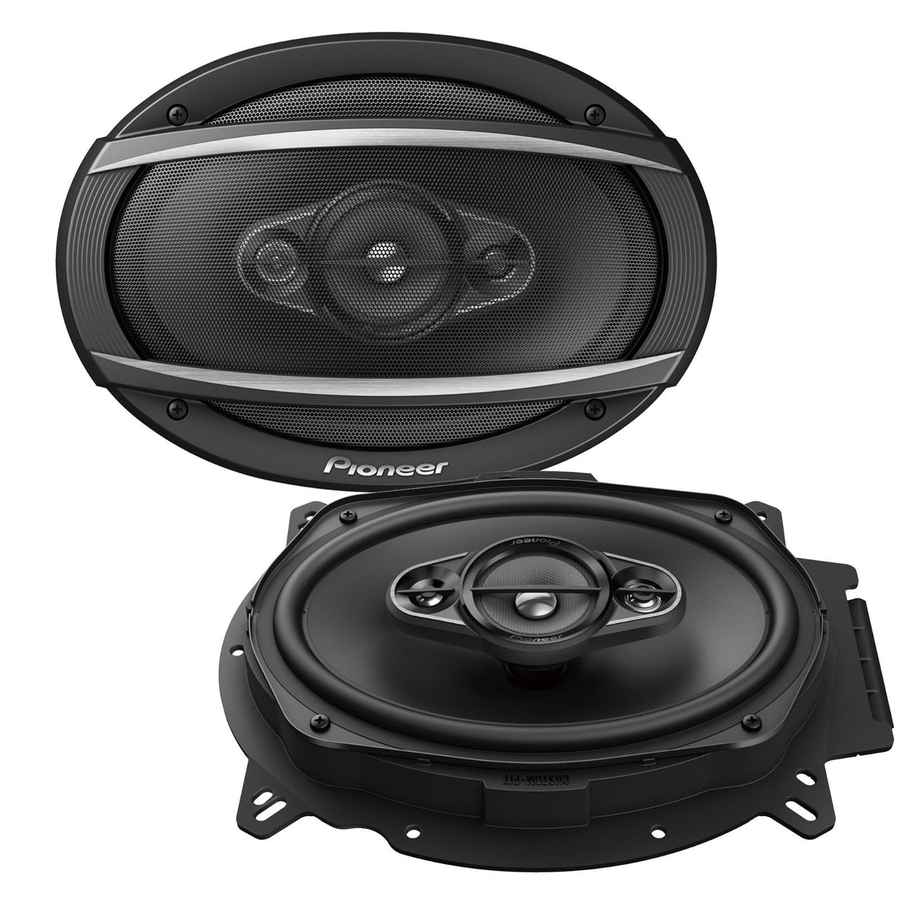 2 PIONEER TS-A6960F 450W MAX 6" X 9" 4-WAY 4-OHM STEREO COAXIAL SPEAKER (1PAIR)