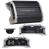 Thumbnail for Crunch PZ2-2030.1D 2000 Watt Mono Amplifier 1 Ohm Stable Car Audio Amplifier