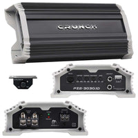 Thumbnail for Crunch PZ2-3030.1D 3000 Watt Mono Amplifier 1 Ohm Stable Car Audio Amplifier