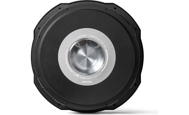 Alpine RS-W12D4 12" 1200 Watts Shallow Mount Dual 4-Ohm Voice Coil R Series subwoofer