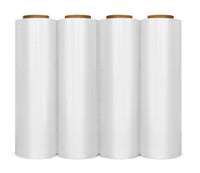 Thumbnail for Absolute USA 4 Rolls 18-Inch Plastic Film Pallet Shrink Wrap, Clear 1500 sq ft