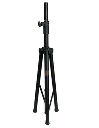 Thumbnail for MR DJ SS350B Speaker Stand Universal, Black Folding Tripod, PRO PA DJ Home On Stage Speaker Stand Mount Holder