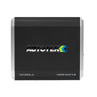 Thumbnail for Autotek TA-1255.4 1200W TA Series 4-Channel Aftermarket High-Performance Amplifiers
