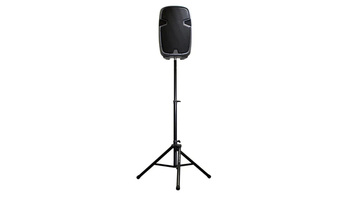 Ultimate Support TS-80B Original Series Aluminum Tripod Speaker Stand with Integrated Speaker Adapter - Black