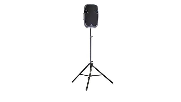 Ultimate Support TS-88B Original Series Aluminum Tripod Speaker Stand with Integrated Speaker Adapter and Extra Tall Height- Black