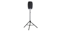 Thumbnail for Ultimate Support TS-88B Original Series Aluminum Tripod Speaker Stand with Integrated Speaker Adapter and Extra Tall Height- Black