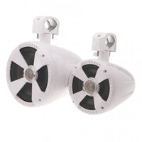 Thumbnail for Soundstream WTS-6W Pair (2) Water-Resistant Gloss White 6.5” Wake Tower Speakers