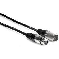 Thumbnail for MR DJ 10 feet DMX103 3-pin 3-conductor XLR Male to Female DMX lighting cable Wire