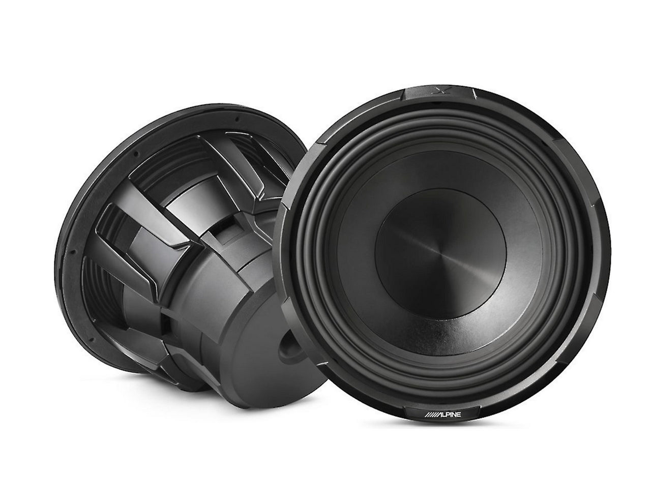 2 ALPINE X-W12D4 12" 900W Car Audio Subwoofers DVC Dual-4ohm X-Series Subs
