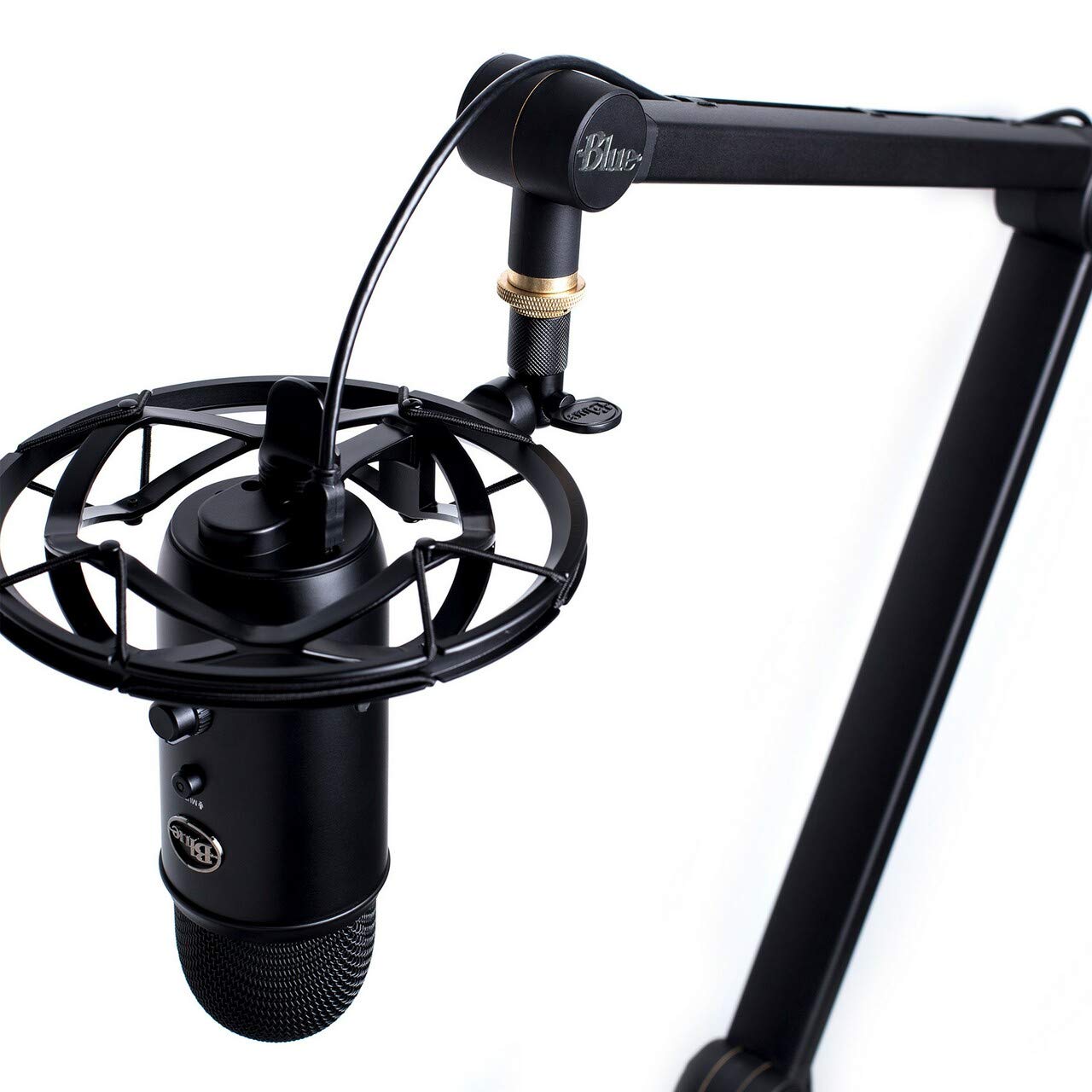 BLUE Yeticaster Pro Streaming Bundle with Yeti USB Microphone, Radius III and Compass