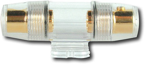 American Terminal 10 Pack AGU Fuse Holder 4 6 8 10 Gauge In Line Glass Fuses AWG Wire Gold