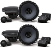 Thumbnail for 2 Pairs ALPINE X-S65C X-Series 6-1/2