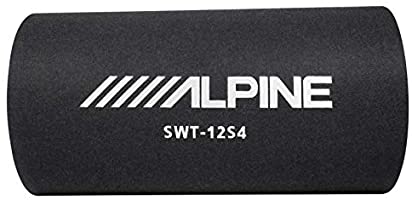 Alpine SWT-12S4 1500 Watts Single 12" Sealed Subwoofer Bass Tube Enclosure