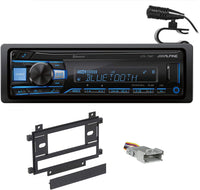 Thumbnail for Alpine UTE-73BT In-Dash Digital Media Receiver with Bluetooth and Pandora Control with Metra 99-3410 & Metra 70-2003