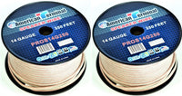 Thumbnail for 2 American Terminal PROS14250 14 Gauge Speaker Wire<br/> 250' 14 Gauge PRO PA DJ Car Home Marine Audio Speaker Wire Cable Spool