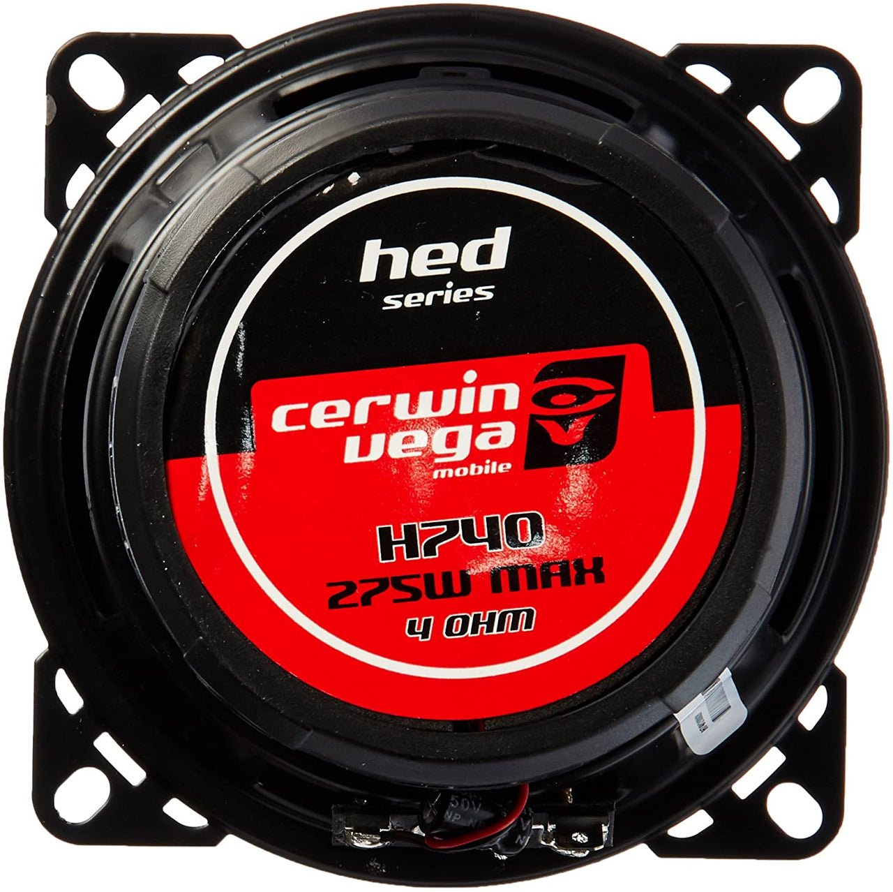 Cerwin Vega H740 550W 4" HED Series 2-Way Coaxial Car Speakers