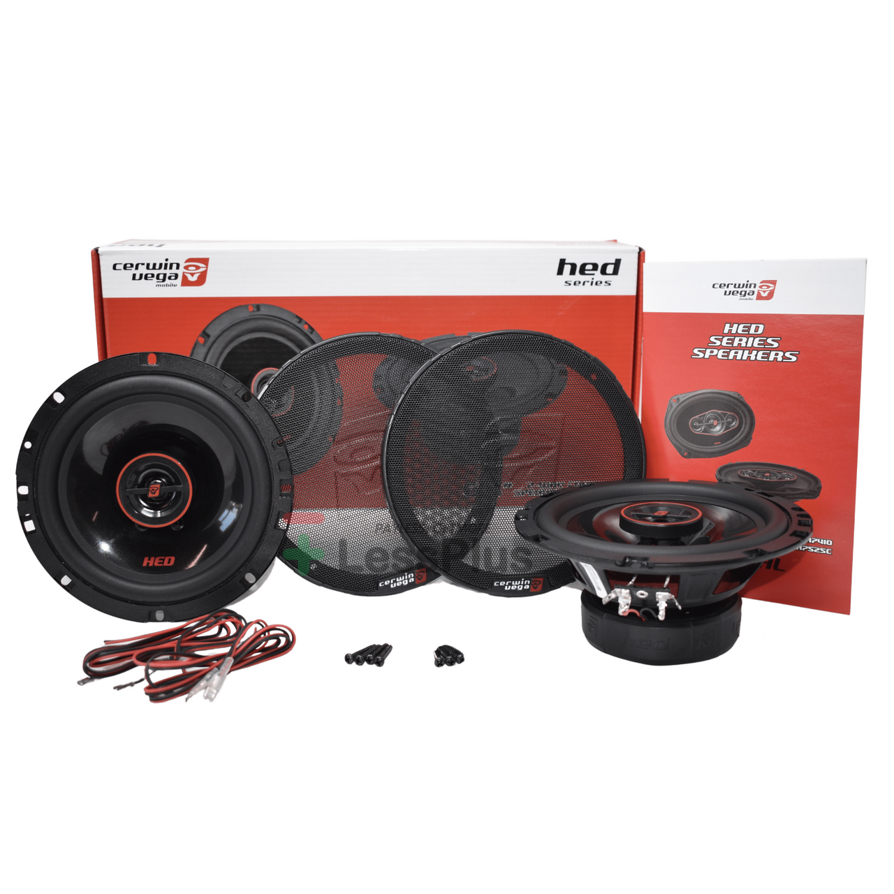 4 Pack Cerwin Vega H7652 6.5" 2-Way Coaxial Speaker System 640 Watts Max