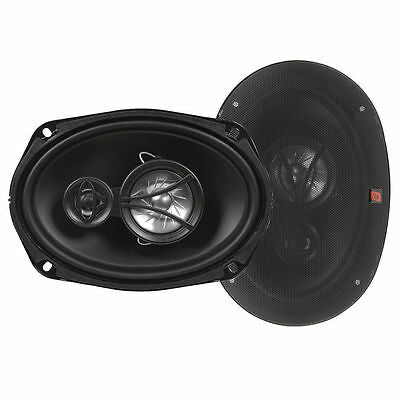 4x Cerwin-Vega XED693 6x9" 350W Max 3-Way Power Handling Coaxial Speakers