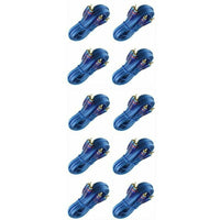 Thumbnail for 10 Raptor (Metra) 20' Neon Blue Series RCA Audio Cable