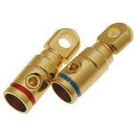 Thumbnail for Absolute GRT108-2 2 8 AWG Gauge 5/16 Ring Battery Terminal Adapters Marine Audio UTV US