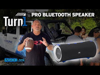 Alpine AD-SPK1PRO Turn1 40W Portable Waterproof Bluetooth Speaker Wireless Linking with Universal Roll Bar Mounting Kit