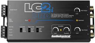 Audio Control LC2i Pro 2 Channel Line Out Converter with ACCUBASS w/ Dash Remote