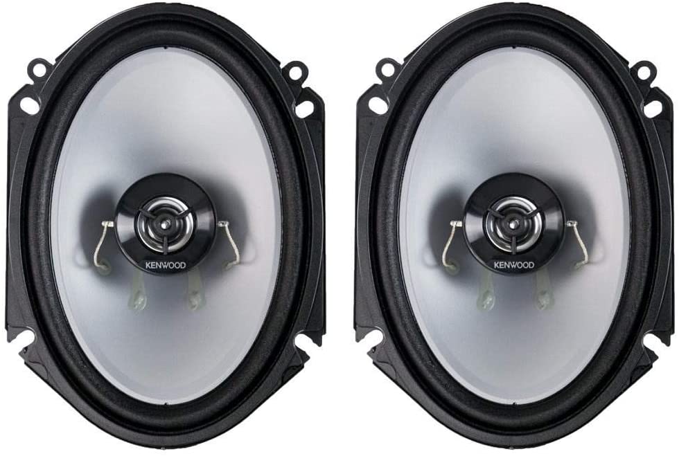 2 Pair Kenwood Car KFCC6866S 6x8" 500 Watt 2-Way Car Audio Coaxial Speakers Stereo