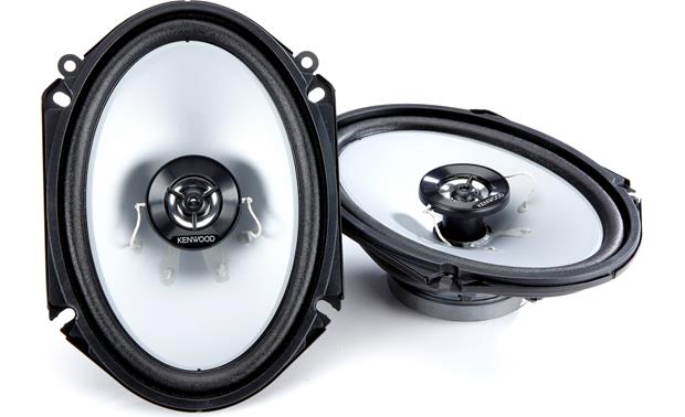 2 Pair Kenwood Car KFCC6866S 6x8" 500 Watt 2-Way Car Audio Coaxial Speakers Stereo