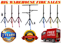 Thumbnail for MR DJ LS700LED Full Color Led Pro DJ Lighting Multi Arm Tripod & T-Bar Light Stand