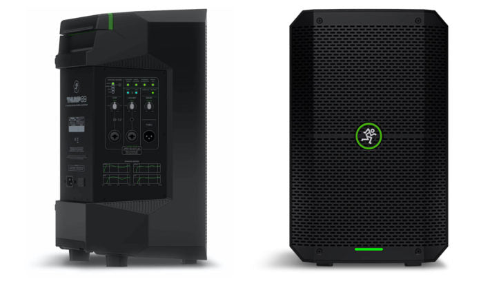 Mackie Thump GO 8" Portable Battery-Powered Loudspeaker+EM89D Microphone