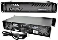 Thumbnail for MR DJ AMP3800 Power PA DJ Amp 3800W, 2-channel bridgeable dynamic series PA DJ power amplifier