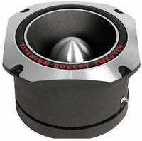 Thumbnail for 2 MR DJ HDT1000S 4-Inch Titanium Horn Bullet High Compression Tweeter for Car, Van, ATV, UTV, Marine, Boat, Motorcycle, Motorsports, and Competition
