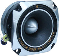 Thumbnail for Mr. Dj HDT700S 3.5-Inch Titanium Bullet High Compression Tweeter for Car, Van, ATV, UTV, Marine, Boat, Motorcycle, Motorsports, and Competition