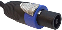 Thumbnail for 2 Speakon Male to Speakon Male Speaker Cable (12 feet)