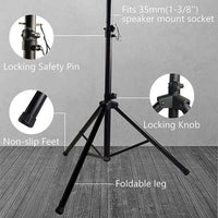 Thumbnail for MR DJ DJ PRO Speaker Stand Tripod FoldOut Load Capacity 100LB Maximum Height 72