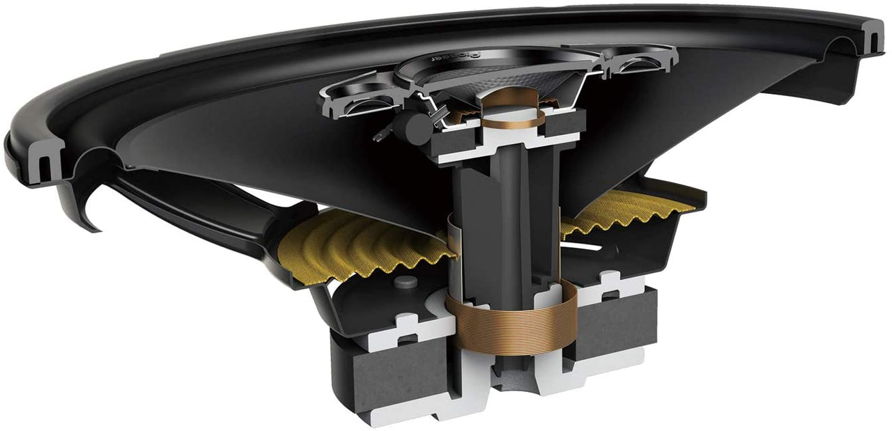 Pioneer TS-A6880F 6"x8" Speaker 4-Way Coaxial 350Watts A Series Car Audio Speaker