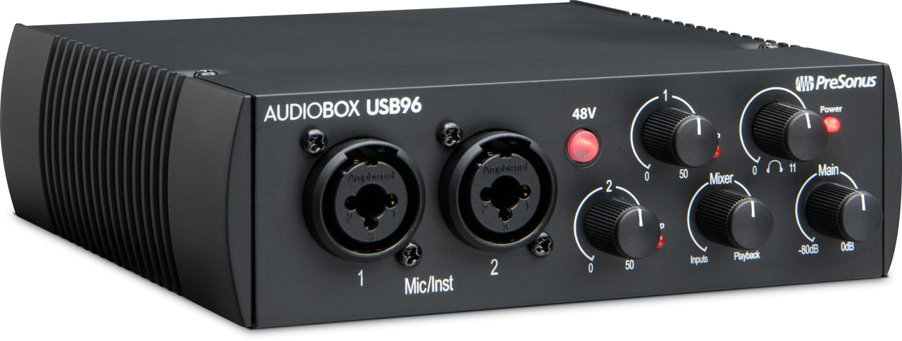 PreSonus AudioBox USB 96 25th Anniversary Edition with Studio One Artist and Ableton Live Lite DAW Recording Software