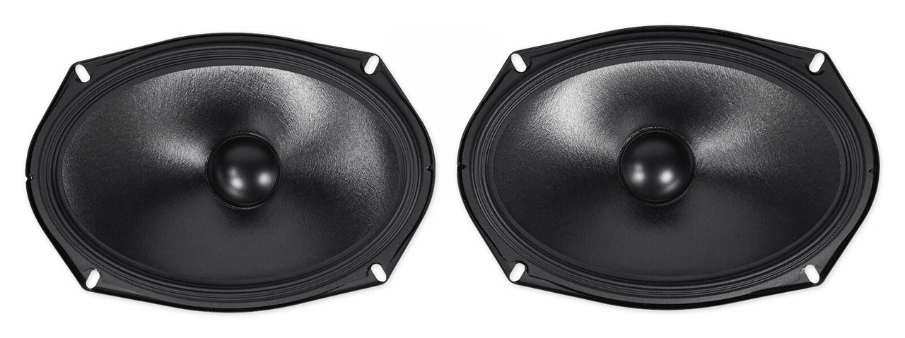 Alpine S-S69C 260w 6x9" Car Audio Component Speakers w/1 Tweeters