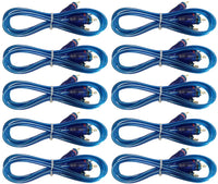 Thumbnail for 10 DC Sound RCA3B RCA 2 Ch Male 3 Feet Interconnect HiFi Audio Cable Connector