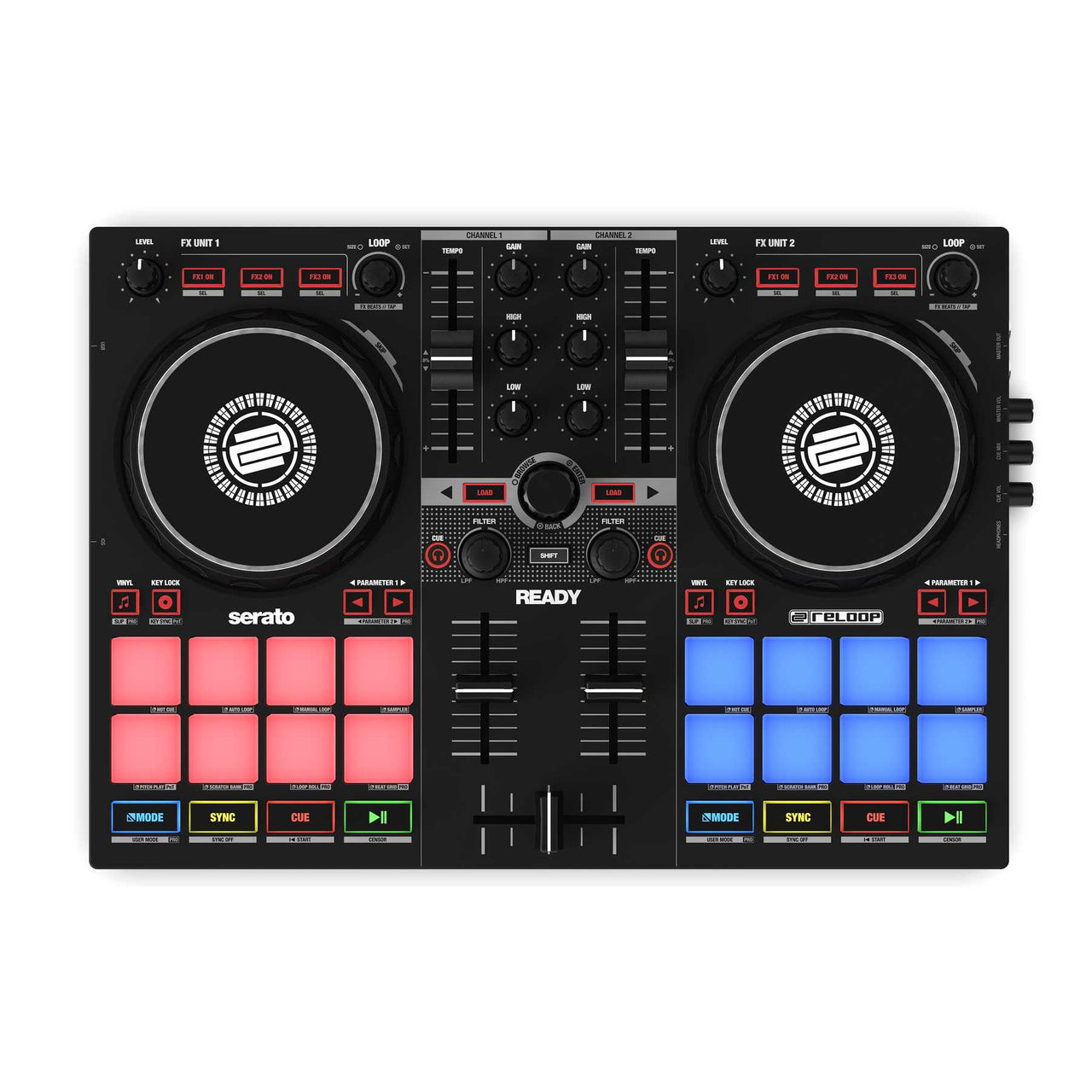 Reloop READY High-performance compact controller for Serato