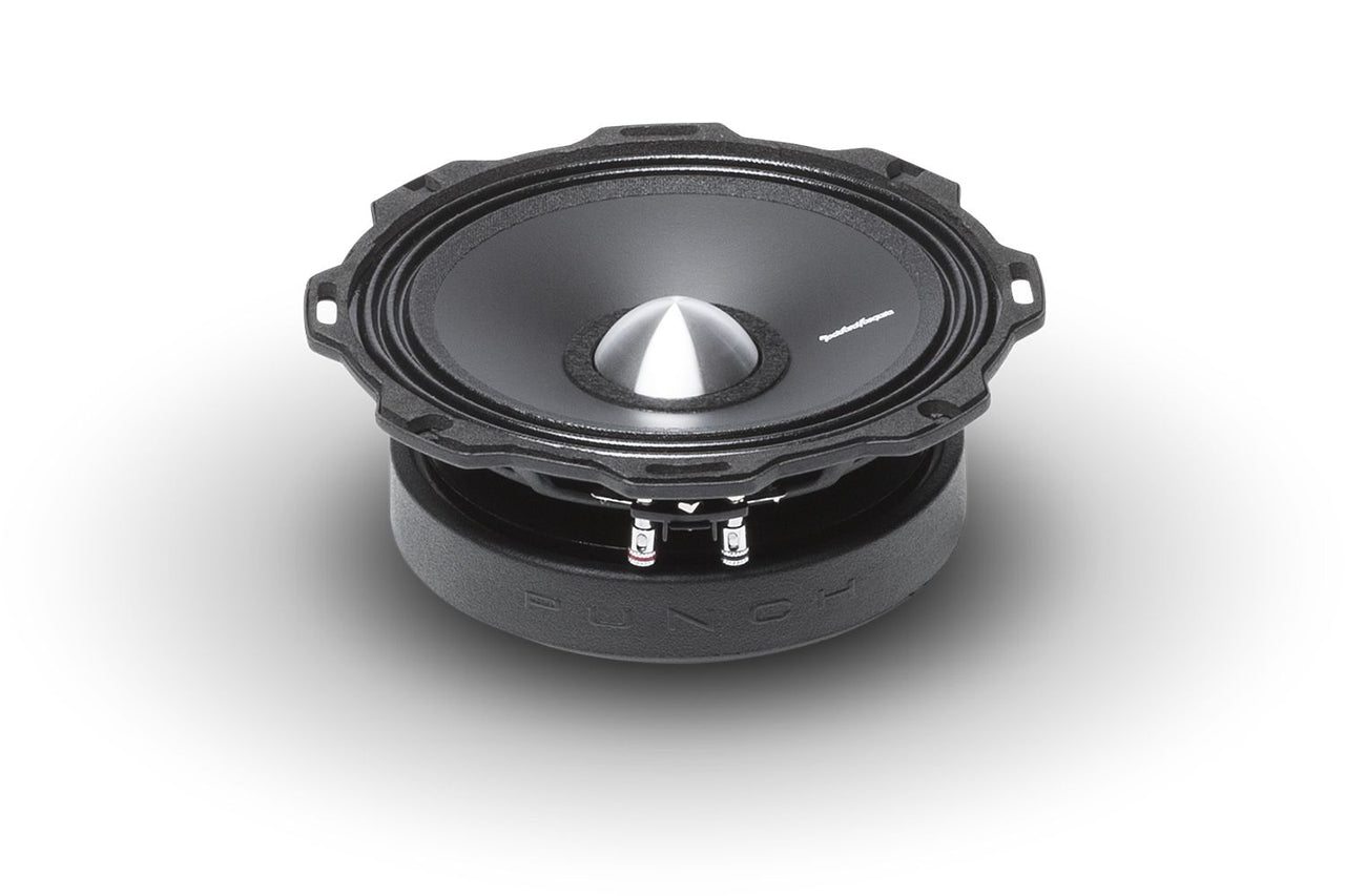 2x Rockford Fosgate PPS4-6 Punch Pro 400W MAX Power 6.5" 4-Ohm Midrange Speakers