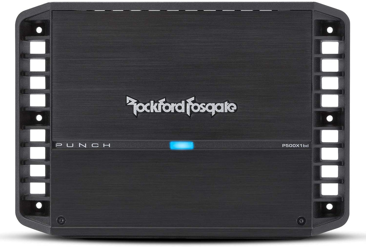 Rockford Fosgate Punch P500X1BD 500W RMS Punch Series Monoblock Class D Car Power Amplifier