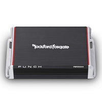 Thumbnail for 2 Rockford Fosgate PBR400X4D 400W Compact 4 Channel Punch Series Class D Amplifier 50 watts RMS x 4