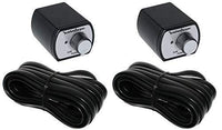 Thumbnail for 2 Rockford Fosgate PEQ Wired Remote Bass and Treble Knob EQ for Punch Amps