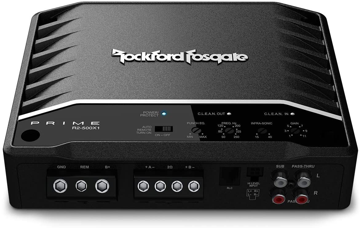 Rockford Fosgate R2-500X1<br/>Prime Series 500 Watt Monoblock Class-D Amplifier