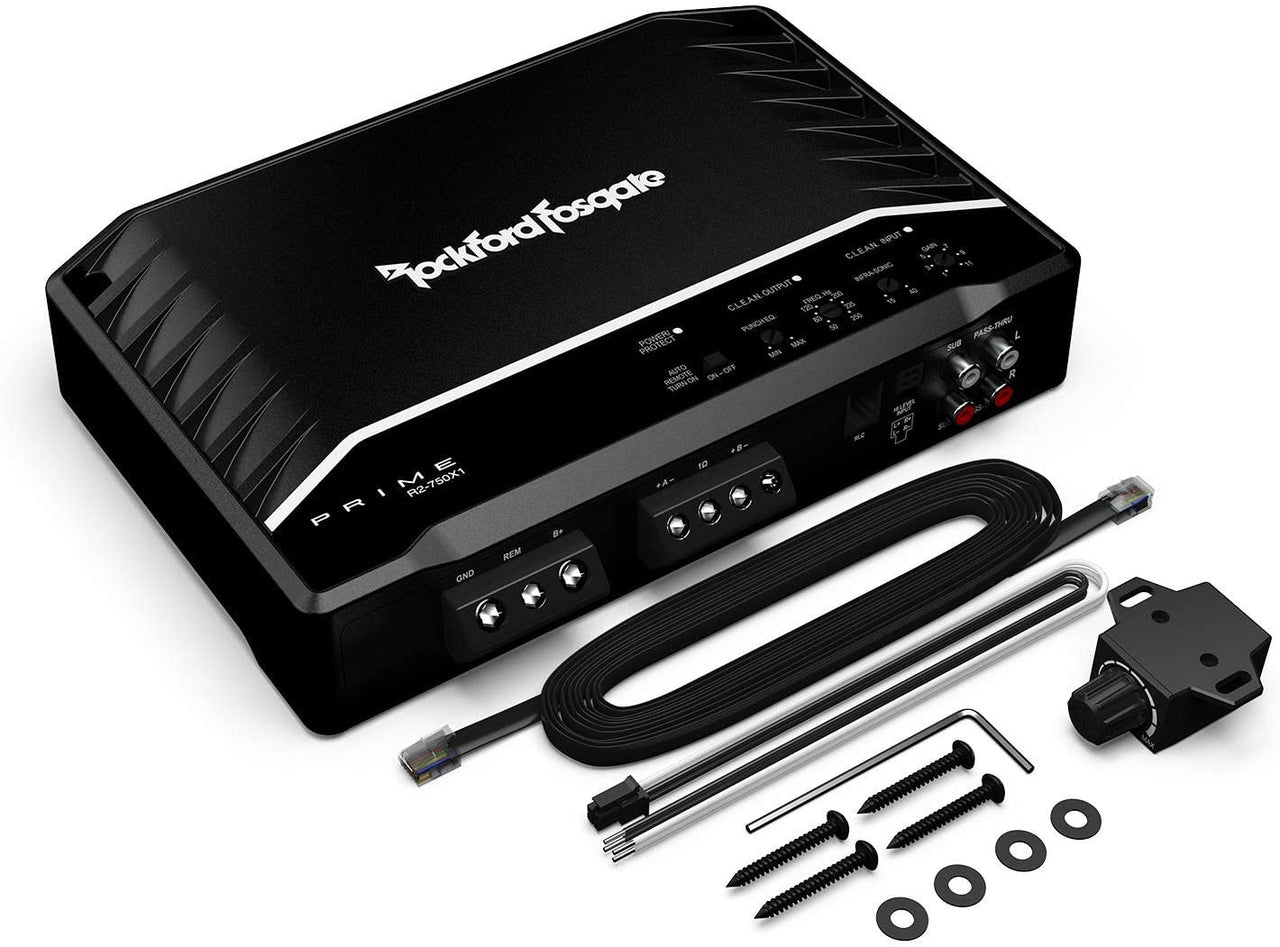 Rockford Fosgate Prime R2-750X1 Amplifier <BR/> 750W Prime Series Monoblock Subwoofer Class D Amplifier