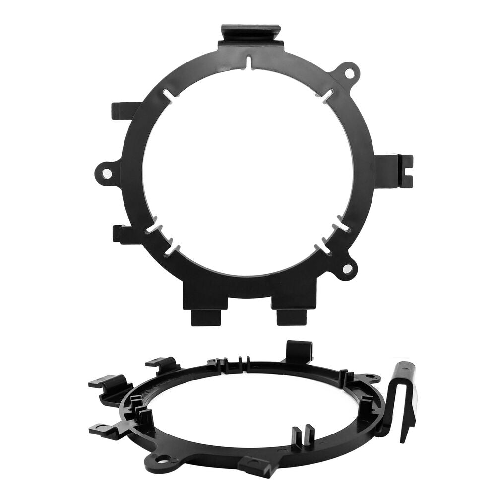 Pioneer TS-G1620F 2 Way 6.5" Front & Rear Door Speakers  + Harness & Install Speaker Adapter 1995-up Select GM Full Size Trucks & SUVs