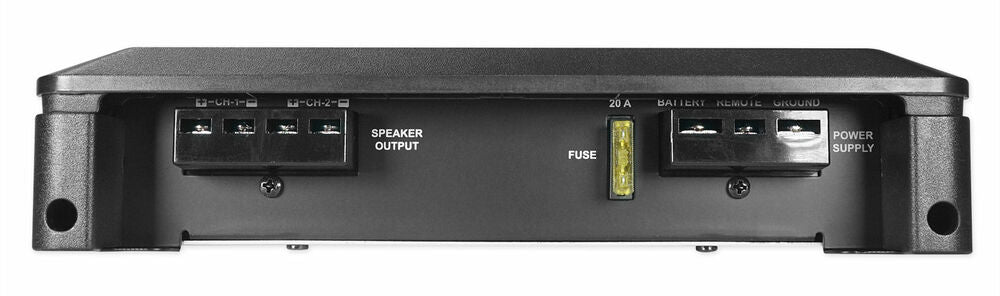 Alpine S2-S50 5.25" 340W Speakers+ BBX-T600 2 Channel Amplifier + 4 Gauge Amp Kit