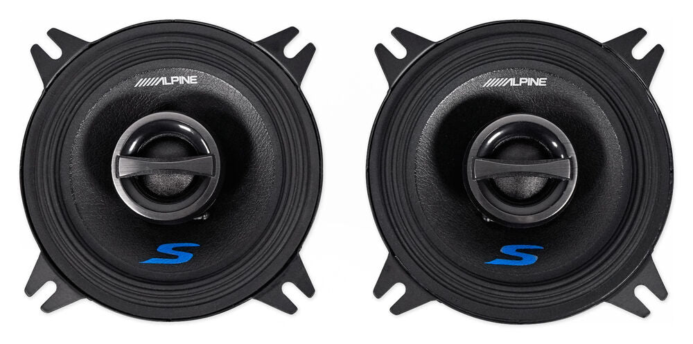 Alpine 140W Front Factory Speaker Replacement Kit For 1987-1995 Jeep Wrangler YJ